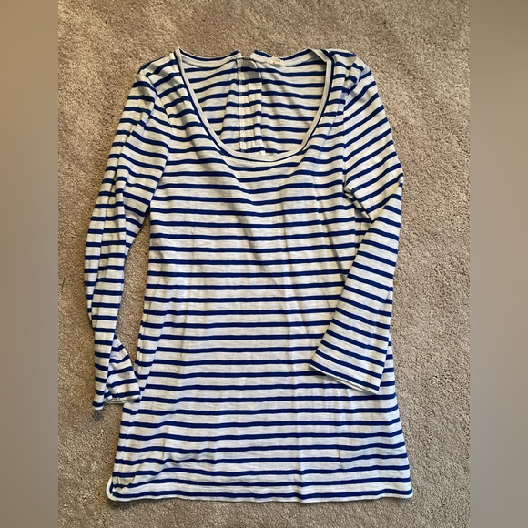 J. Crew Zip Back Top size M - Picture 1 of 2